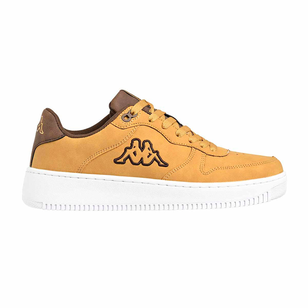 Baskets Logo Maserta 4 Camel Homme main