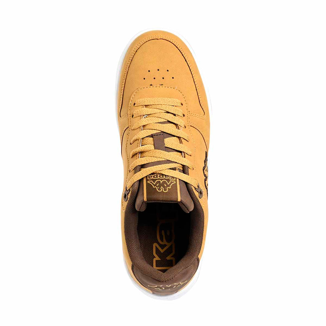 Baskets Logo Maserta 4 Camel Homme main