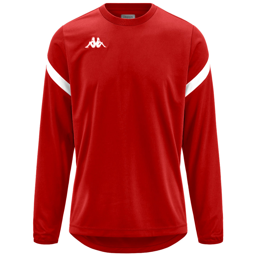 Sweatshirt Dolvano Rouge Homme main