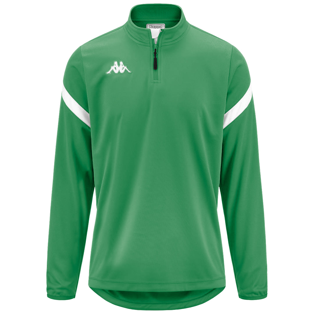 Sweatshirt Dolvole Vert Homme main