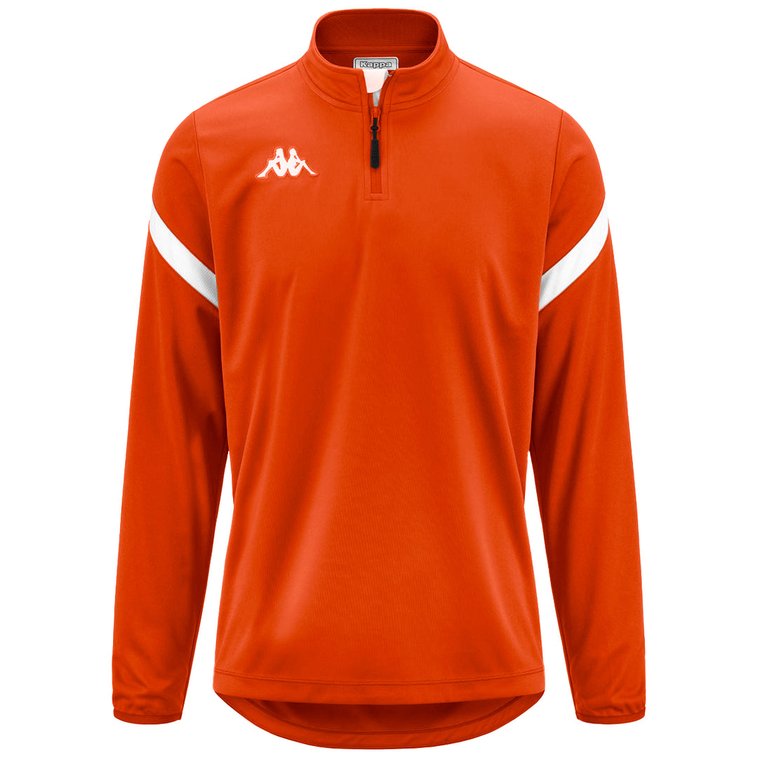 Sweatshirt Dolvole Orange Homme main