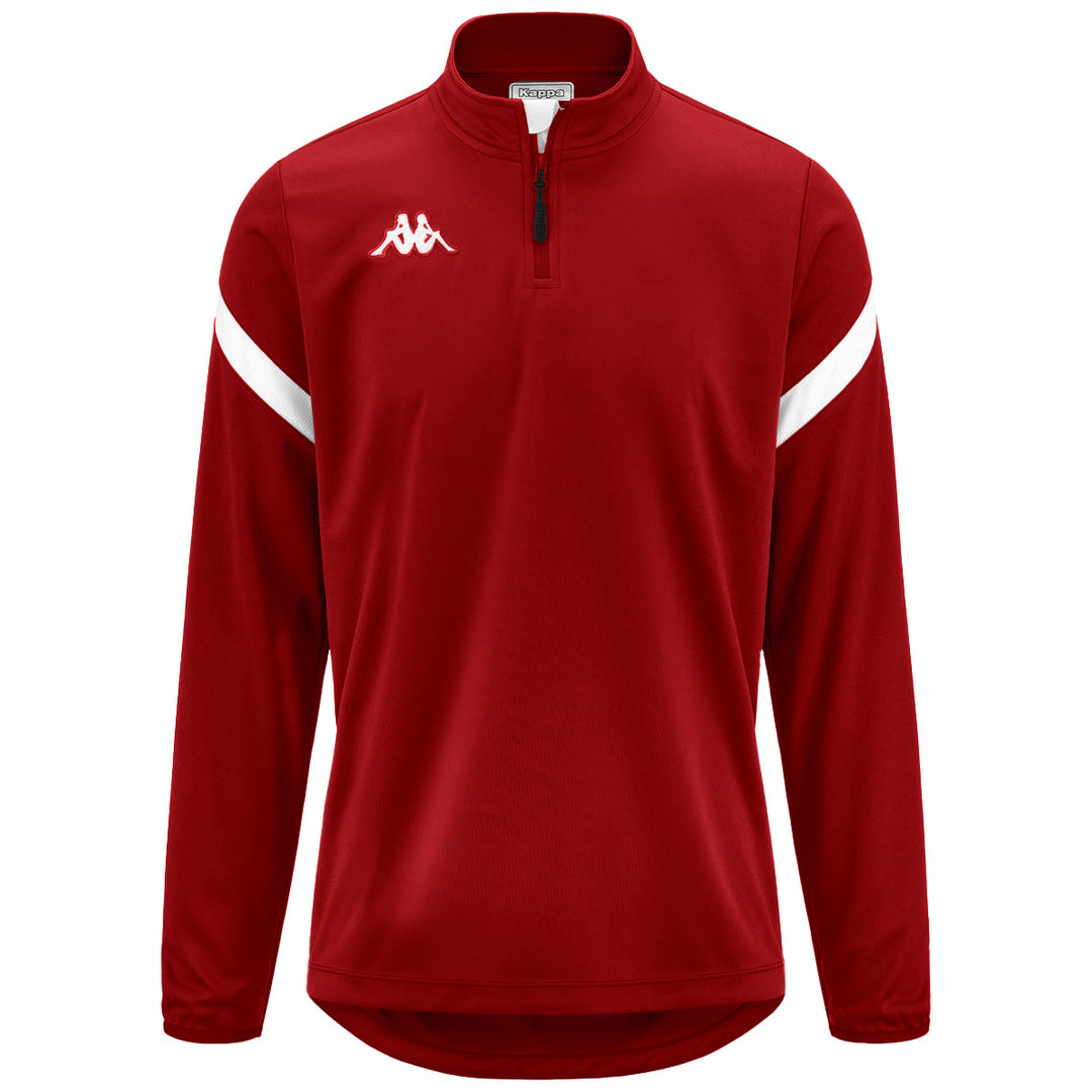 Sweatshirt Dolvole Rouge Homme main