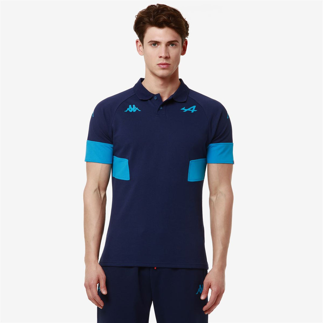 Polo Andoi BWT Alpine F1 Team 2024 Bleu Homme 00