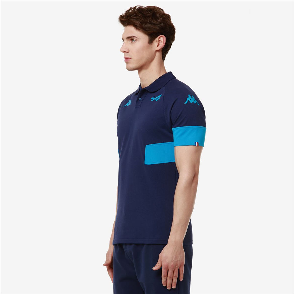 Polo Andoi BWT Alpine F1 Team 2024 Bleu Homme 02