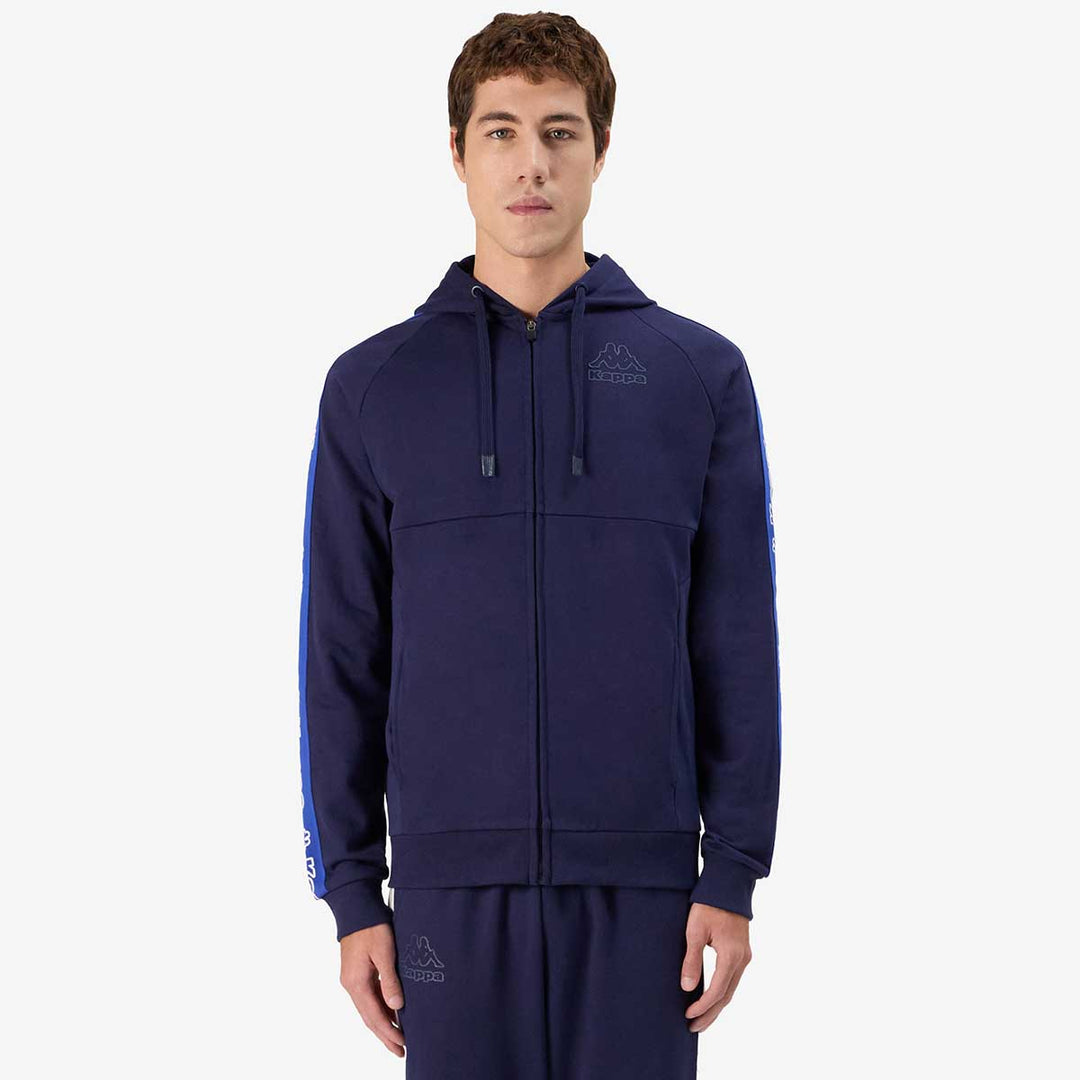 Veste Gimelo Bleu Homme main