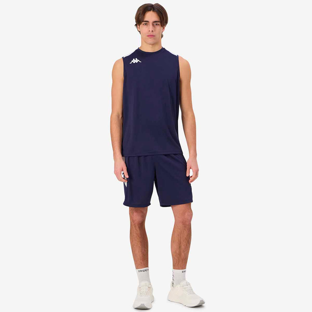 Débardeur Lebbio Bleu Homme main