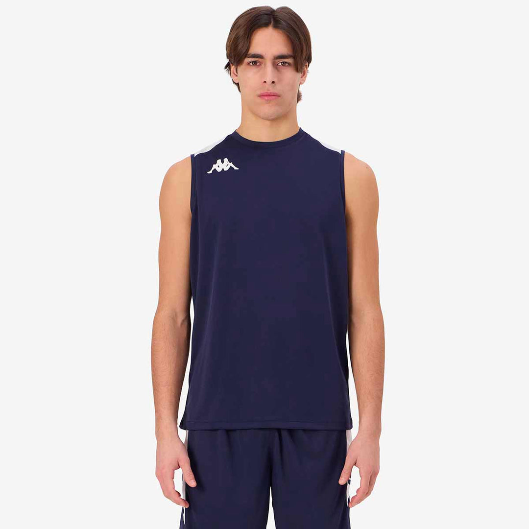 Débardeur Lebbio Bleu Homme main