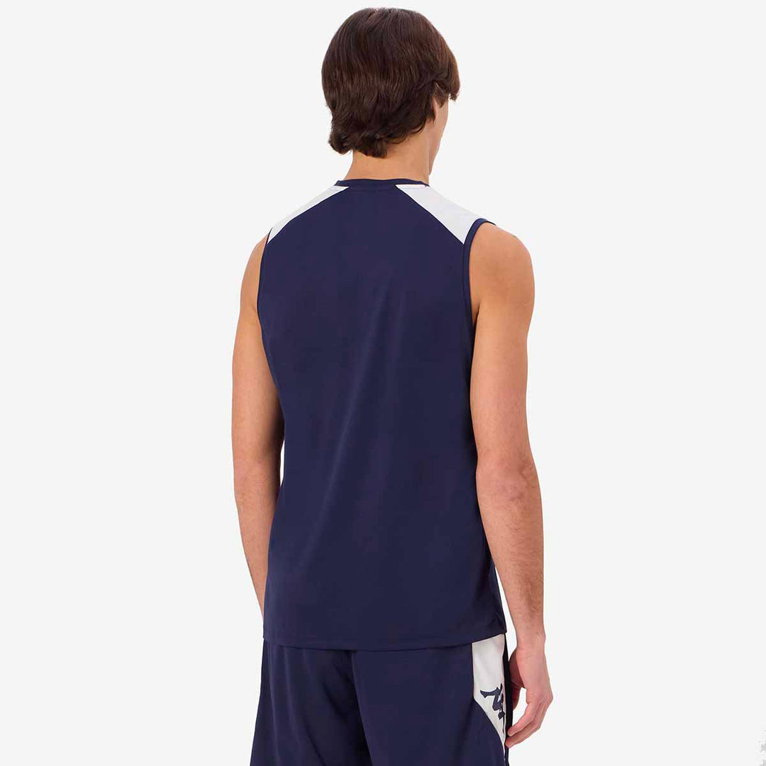Débardeur Lebbio Bleu Homme main
