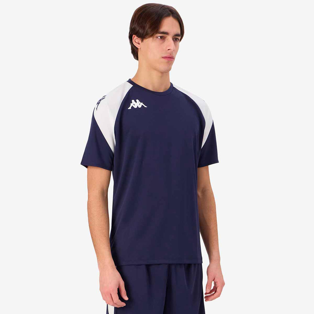 Maillot Loreto Bleu Homme main