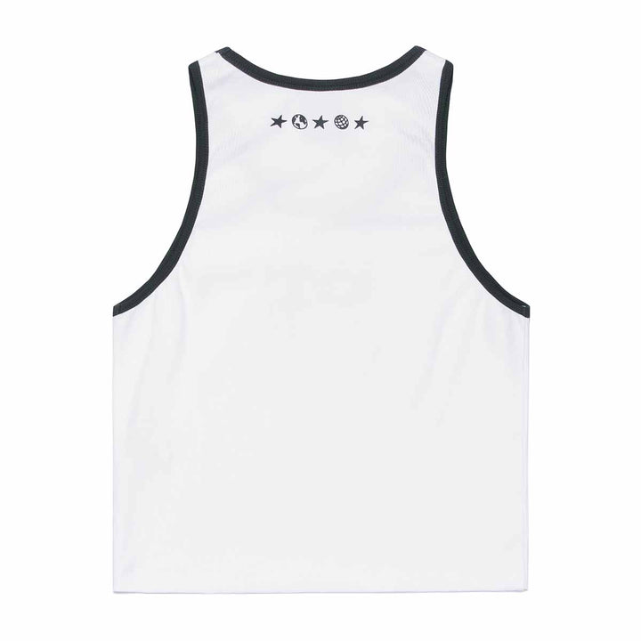 Débardeur Larua Les Ardentes x Kappa Blanc Femme 2