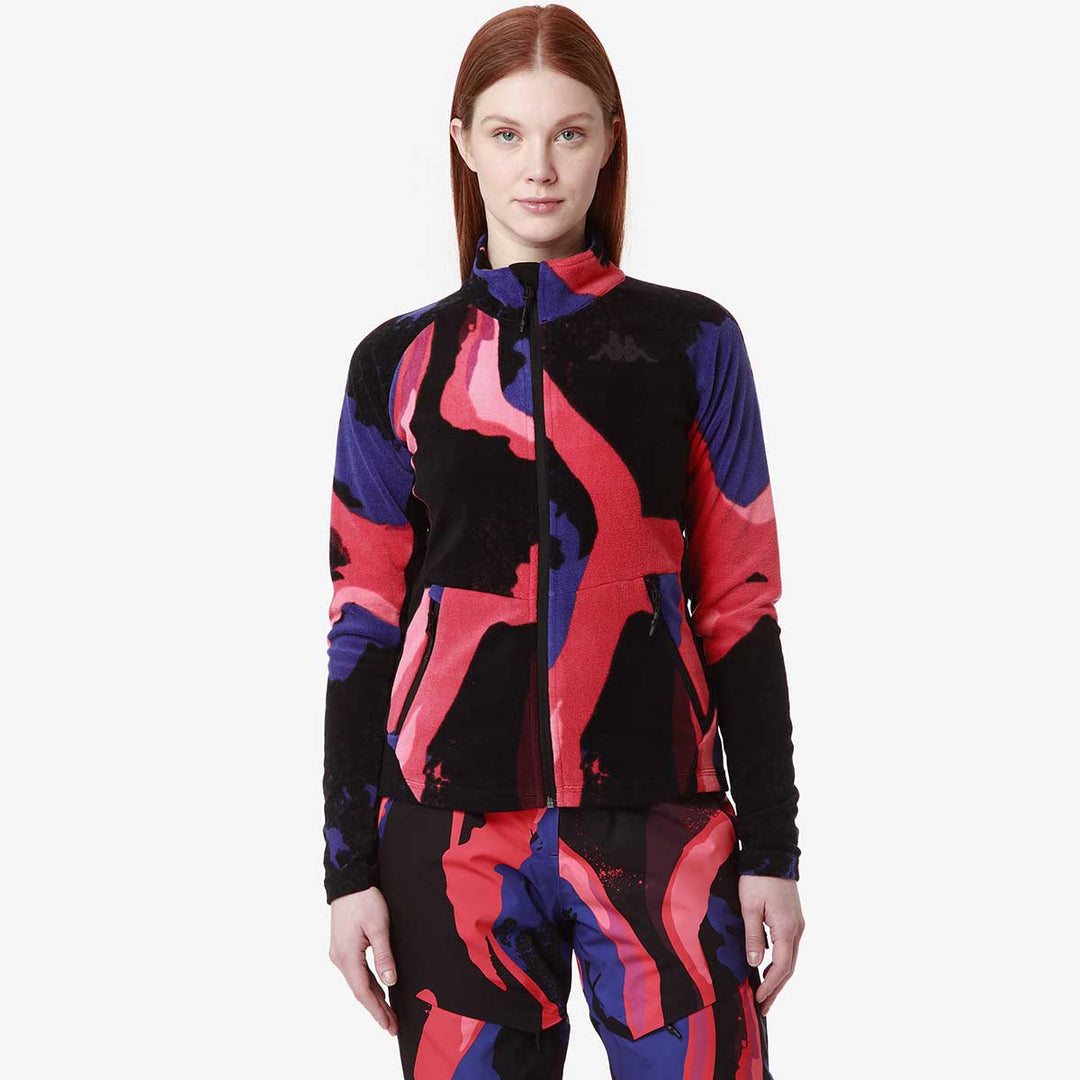 Veste 8Cento 818Fzg Rouge Femme 00