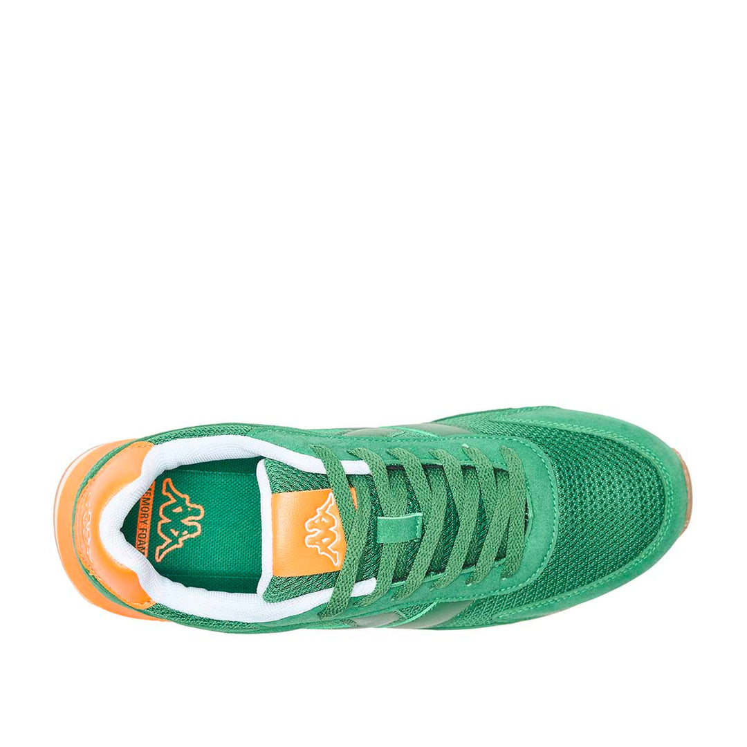 Baskets Martin Vert Homme main