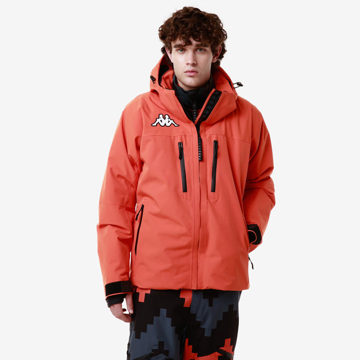 Manteau 6Cento 611P Orange Homme 1