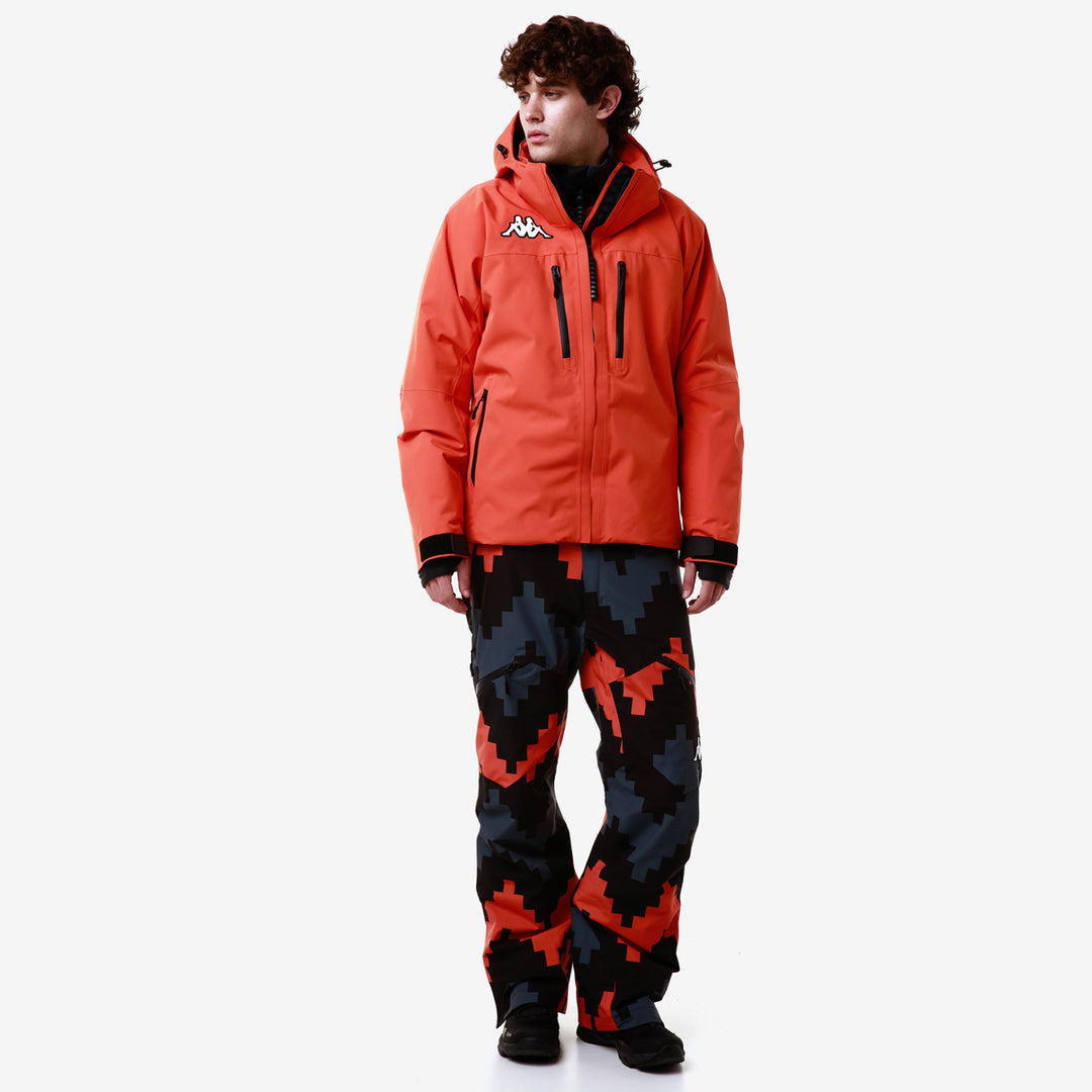 Manteau 6Cento 611P Orange Homme main