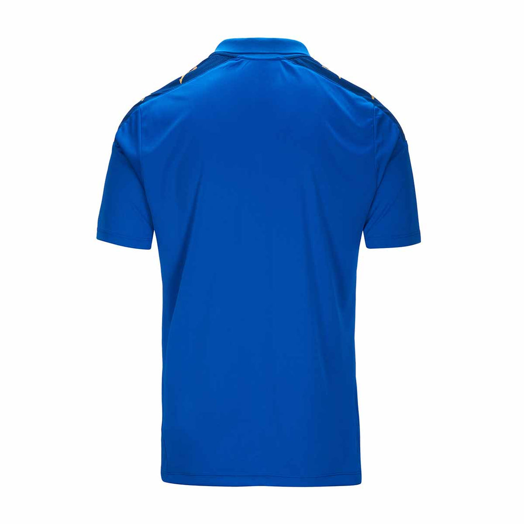 Polo Ghiolo Bleu Homme main