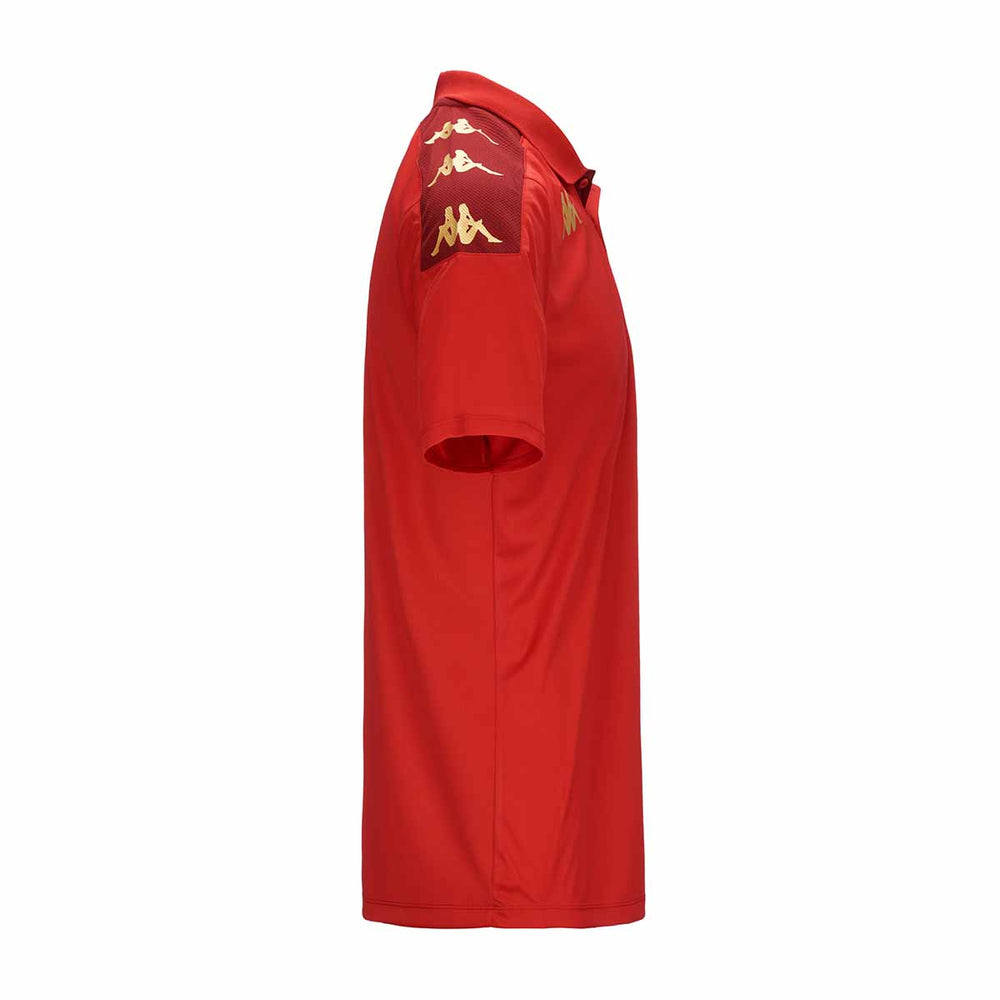 Polo Ghiolo Rouge Homme 02
