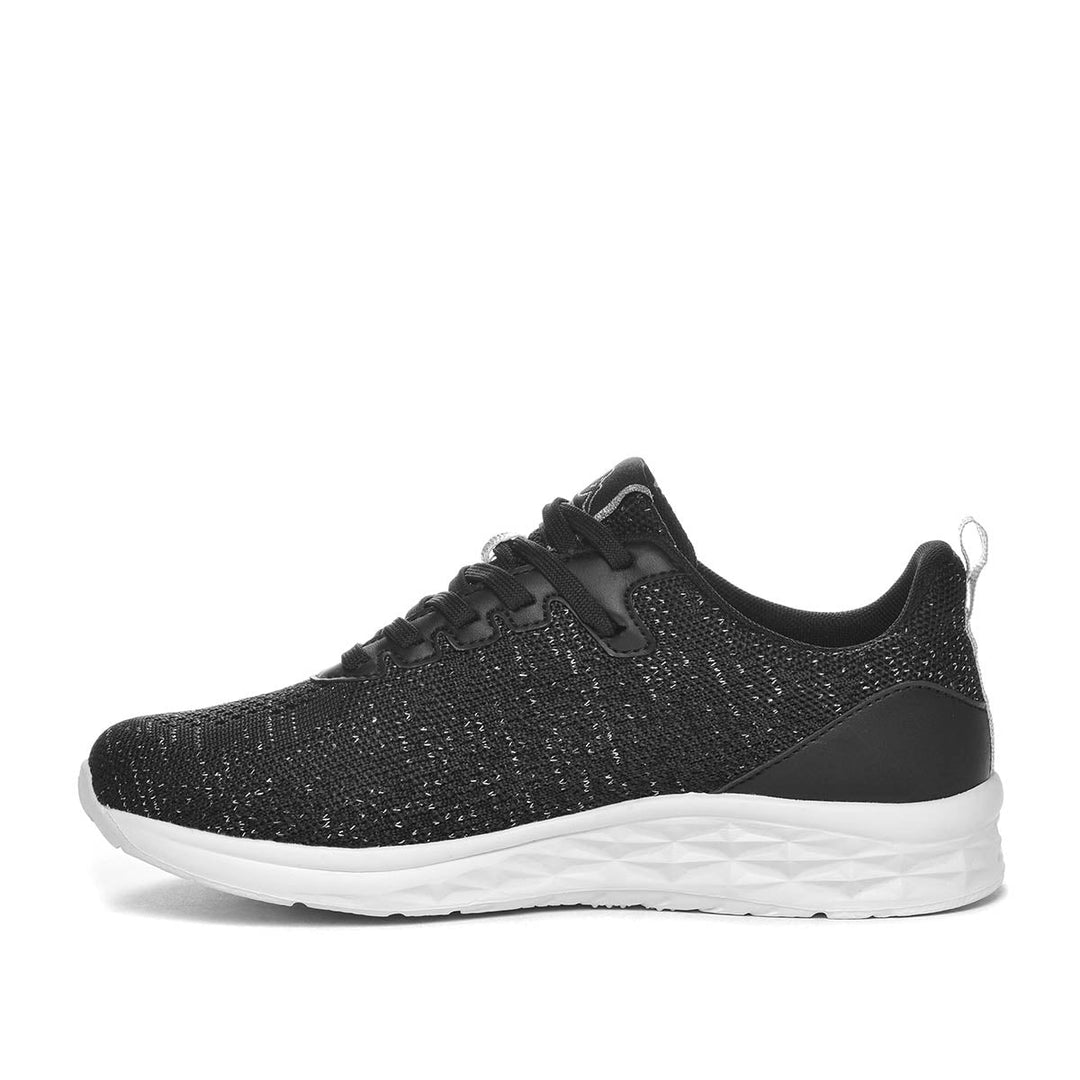 Baskets Rostiew Noir Femme main