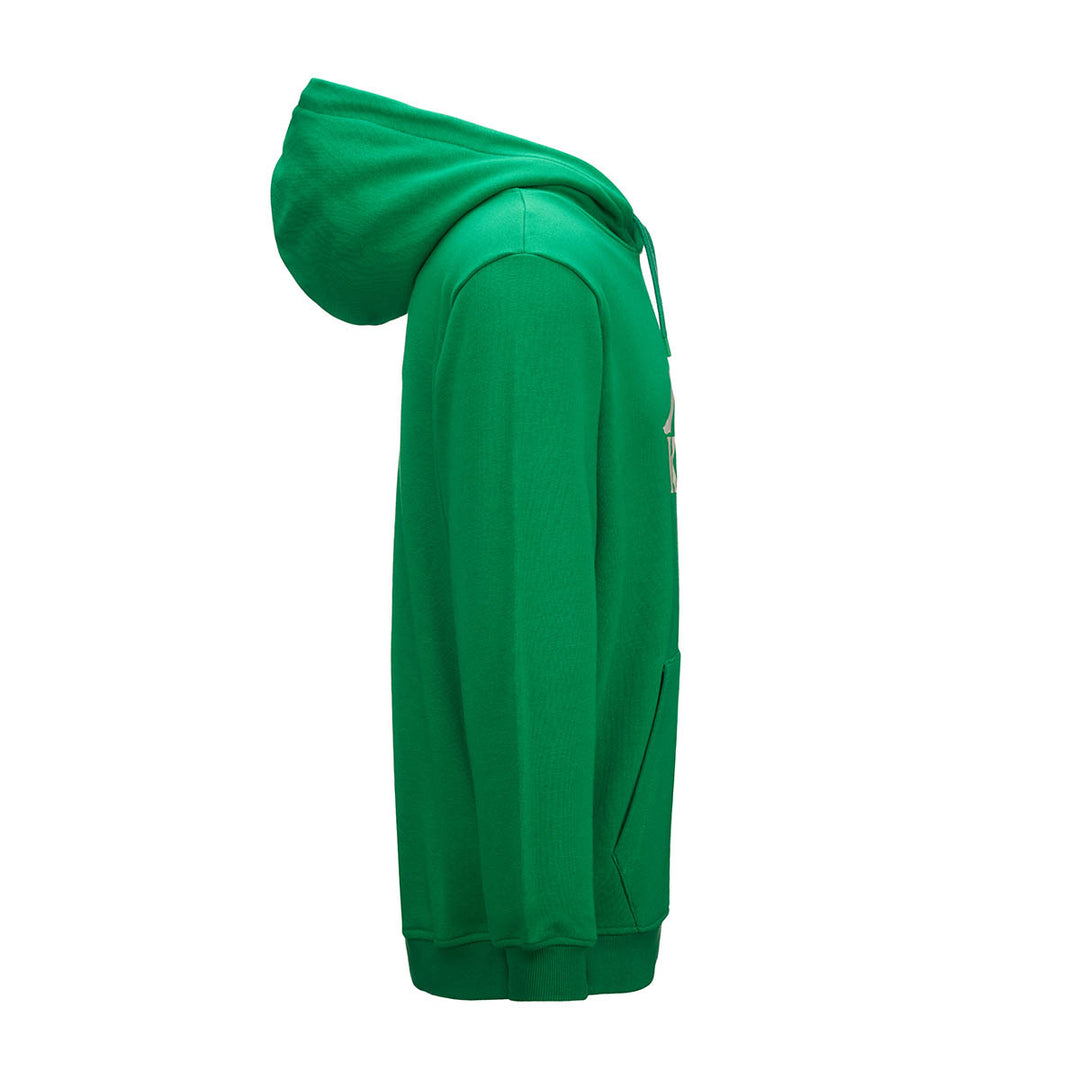 Hoodie Authentic Malmo Vert Homme main