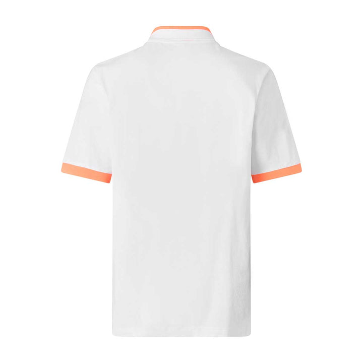 Polo Neon Blanc Homme 6