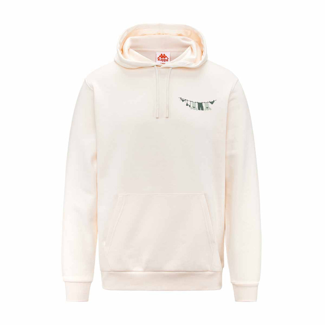 Hoodie Authentic Graphik Phelps Blanc Unisexe 00