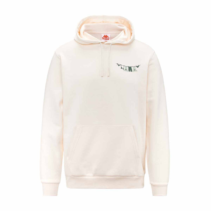 Hoodie Authentic Graphik Phelps Blanc Unisexe 1