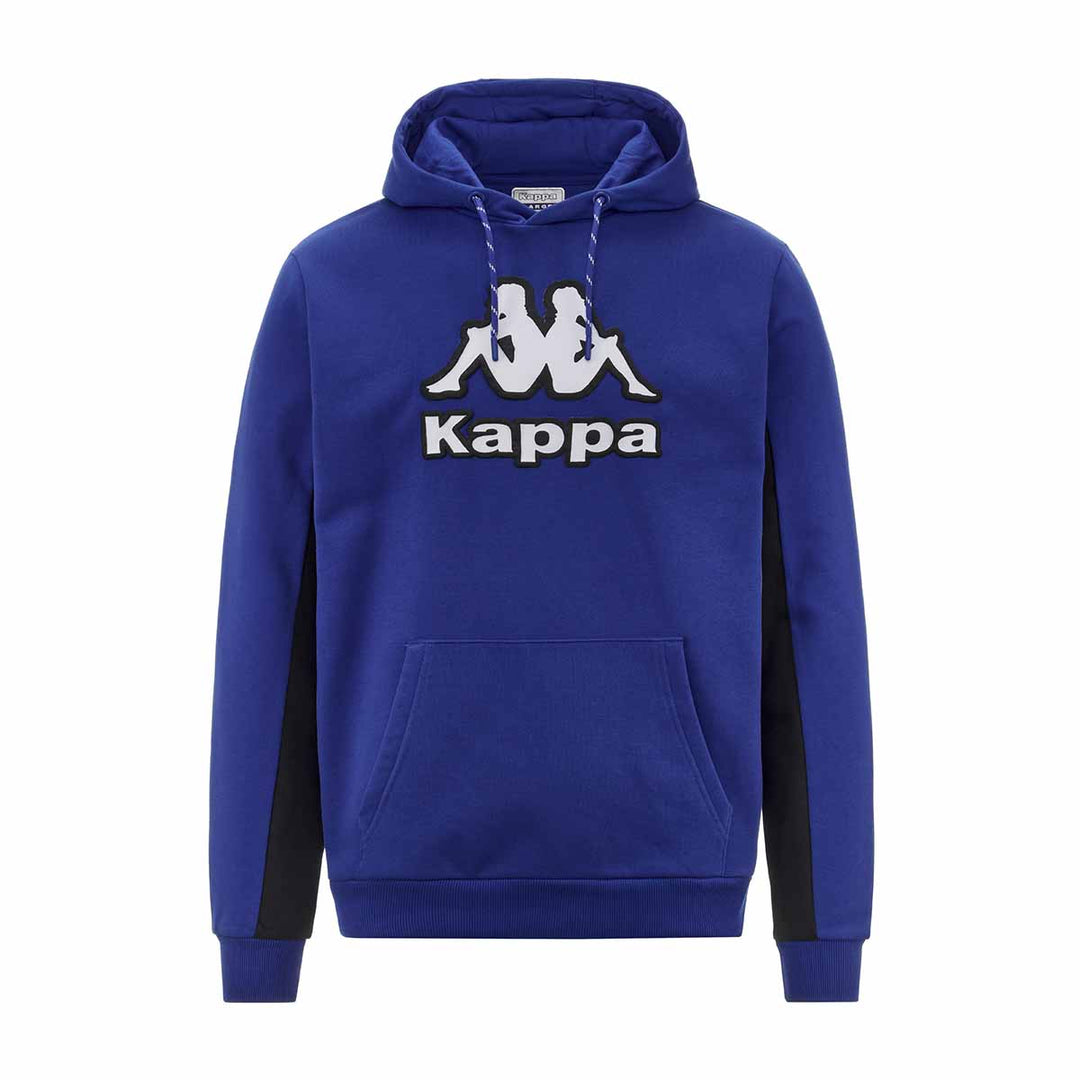 Hoodie Logo Farti Bleu Homme main