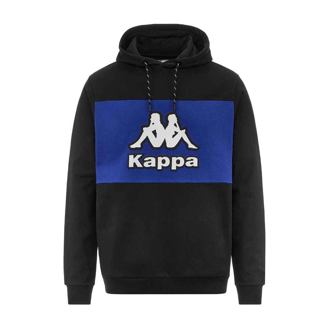Hoodie Logo Ferti Noir Homme main