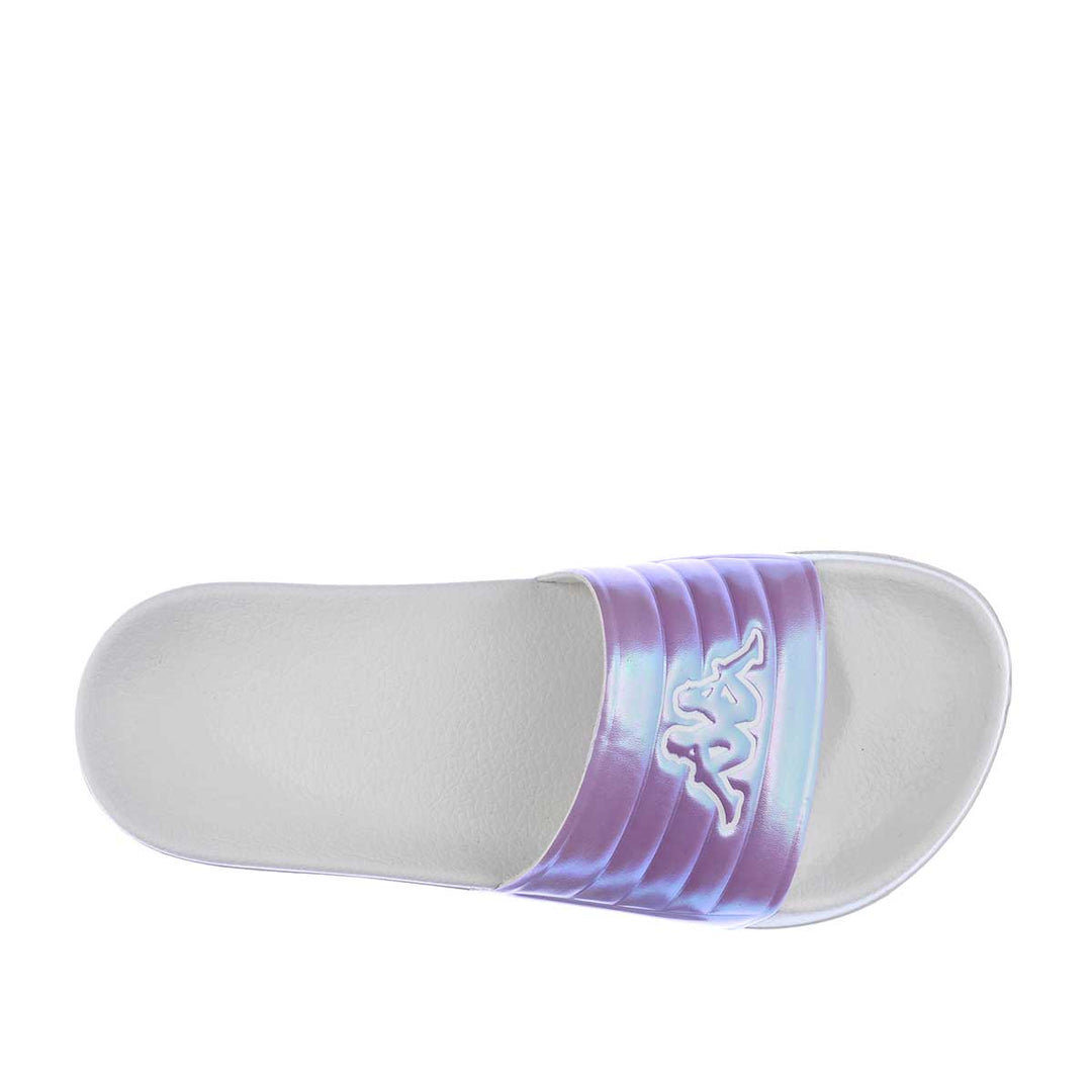 Claquettes Searl Blanc Unisexe main