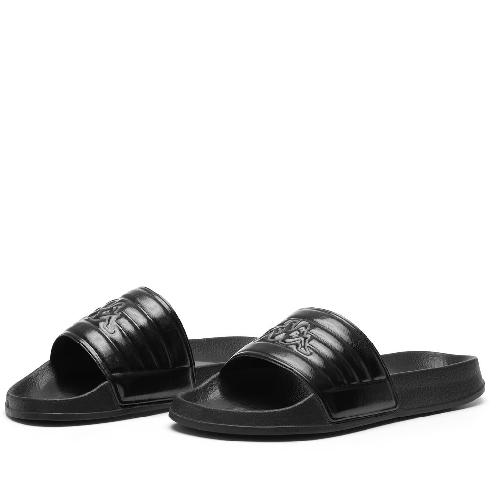 Claquettes Searl Noir Unisexe 02