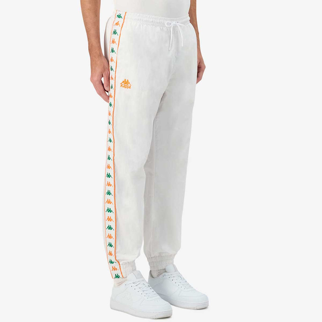 Pantalon 222 Banda Neldo Blanc Unisexe main