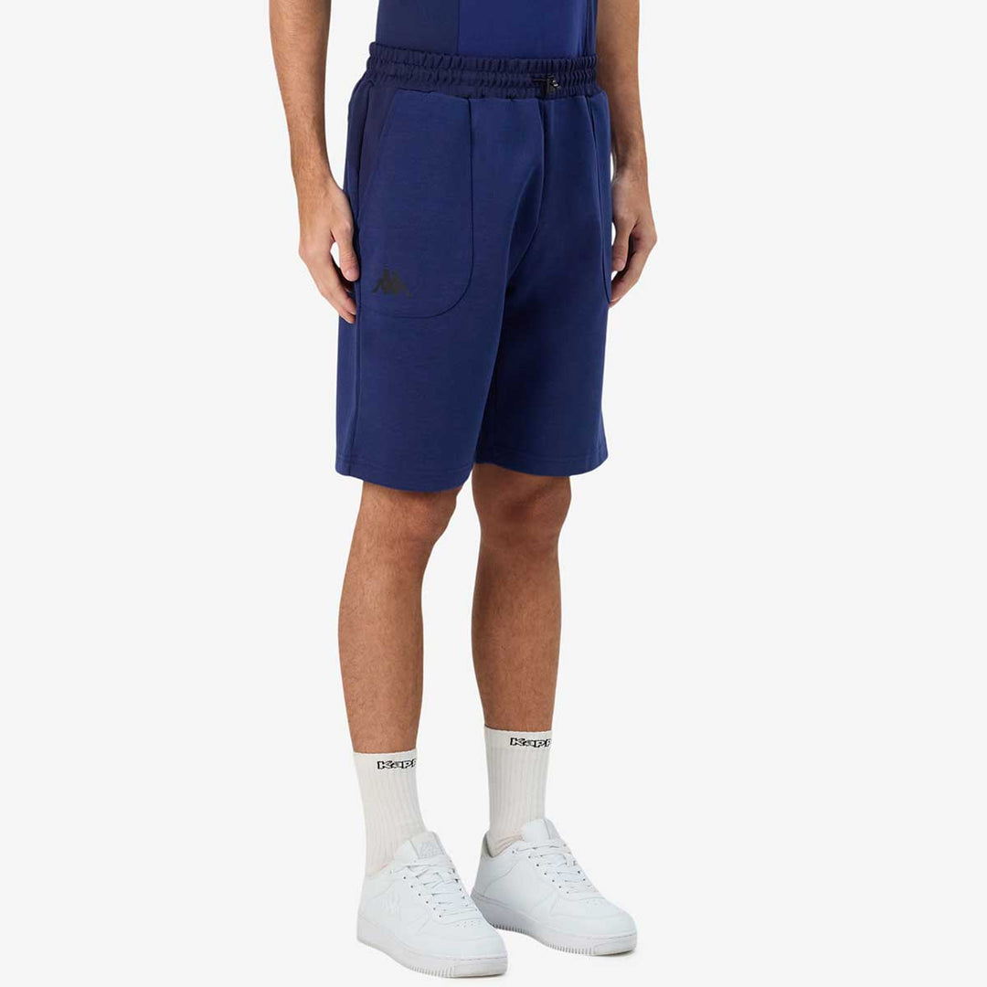 Short Gaxi Bleu Homme main