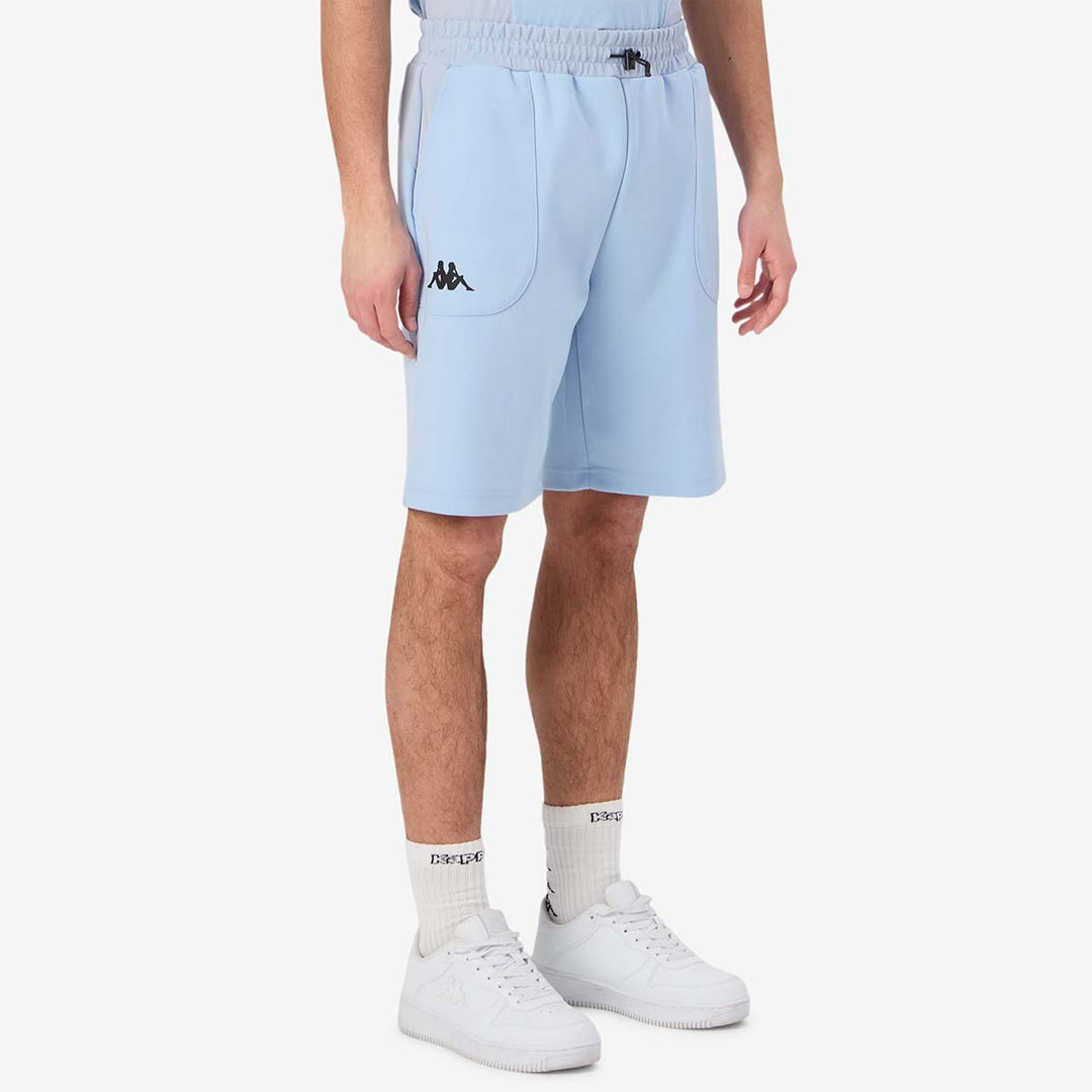 Short Gaxi Bleu Homme main