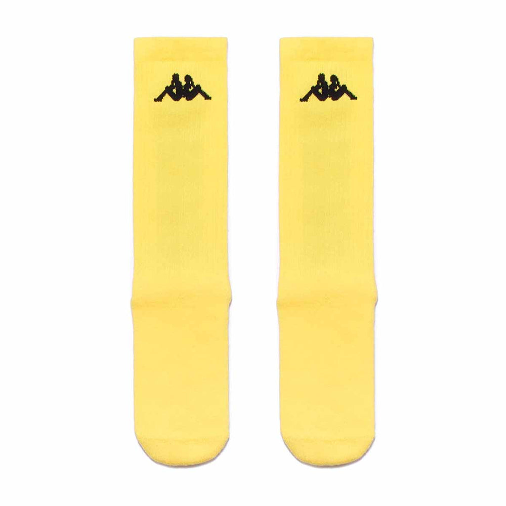 Chaussettes Lapsus Les Ardentes x Kappa Jaune 02