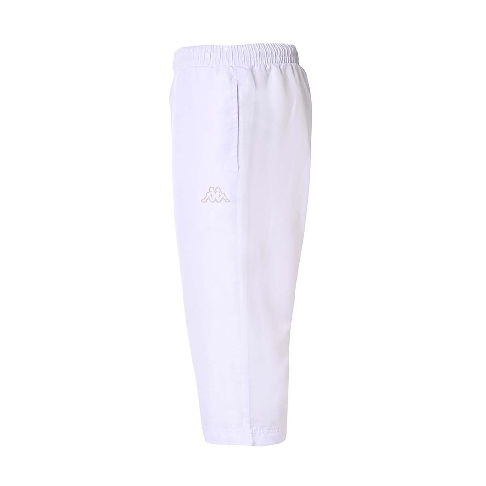 Bermuda Ketchup Blanc Homme 02