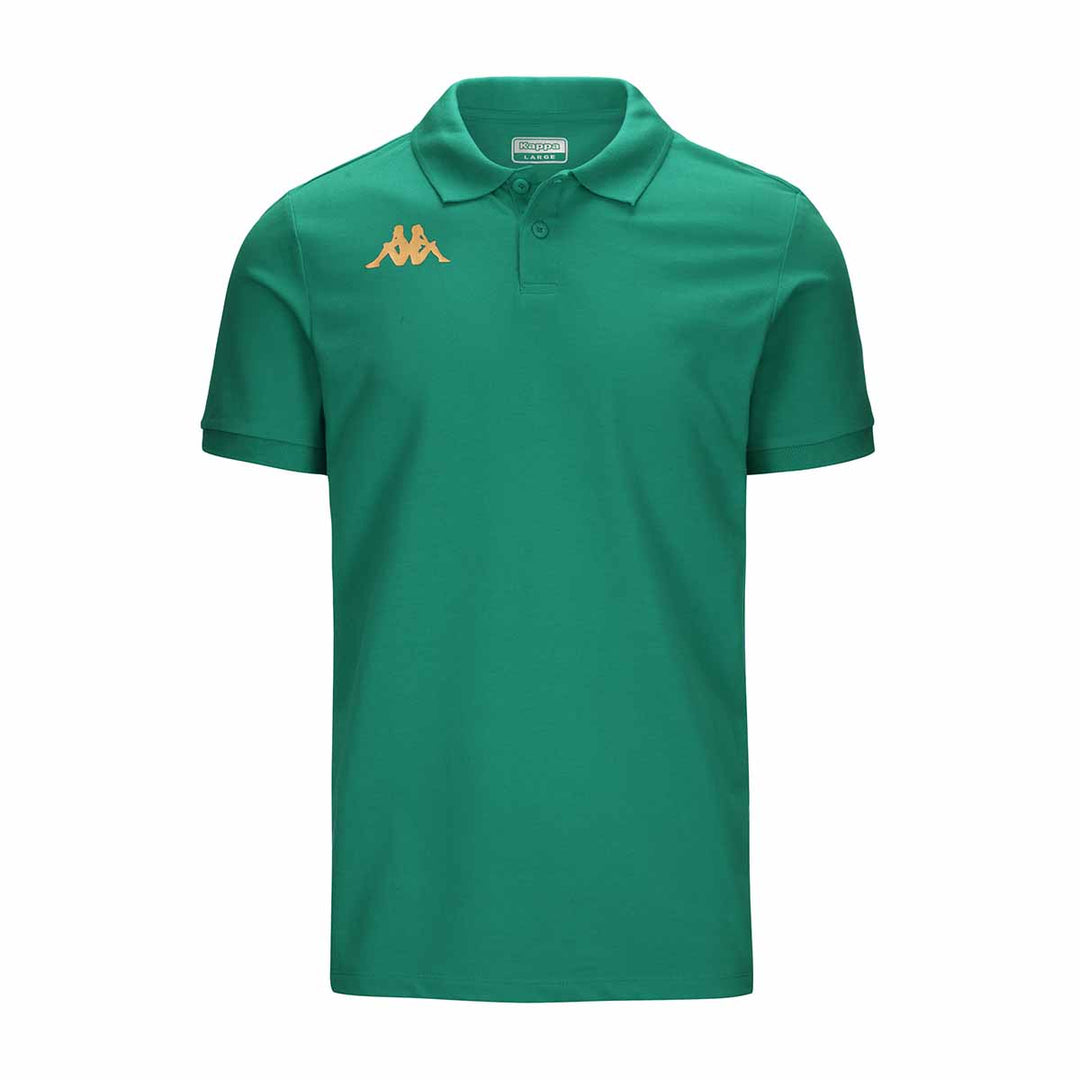 Polo Gastio Vert Homme main
