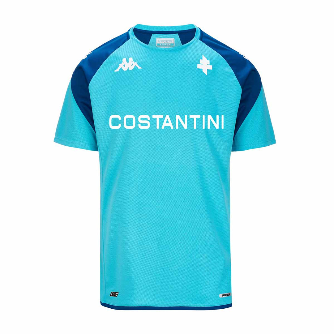 Maillot Abou Pro 7 Fc Metz 23/24 Bleu Homme main