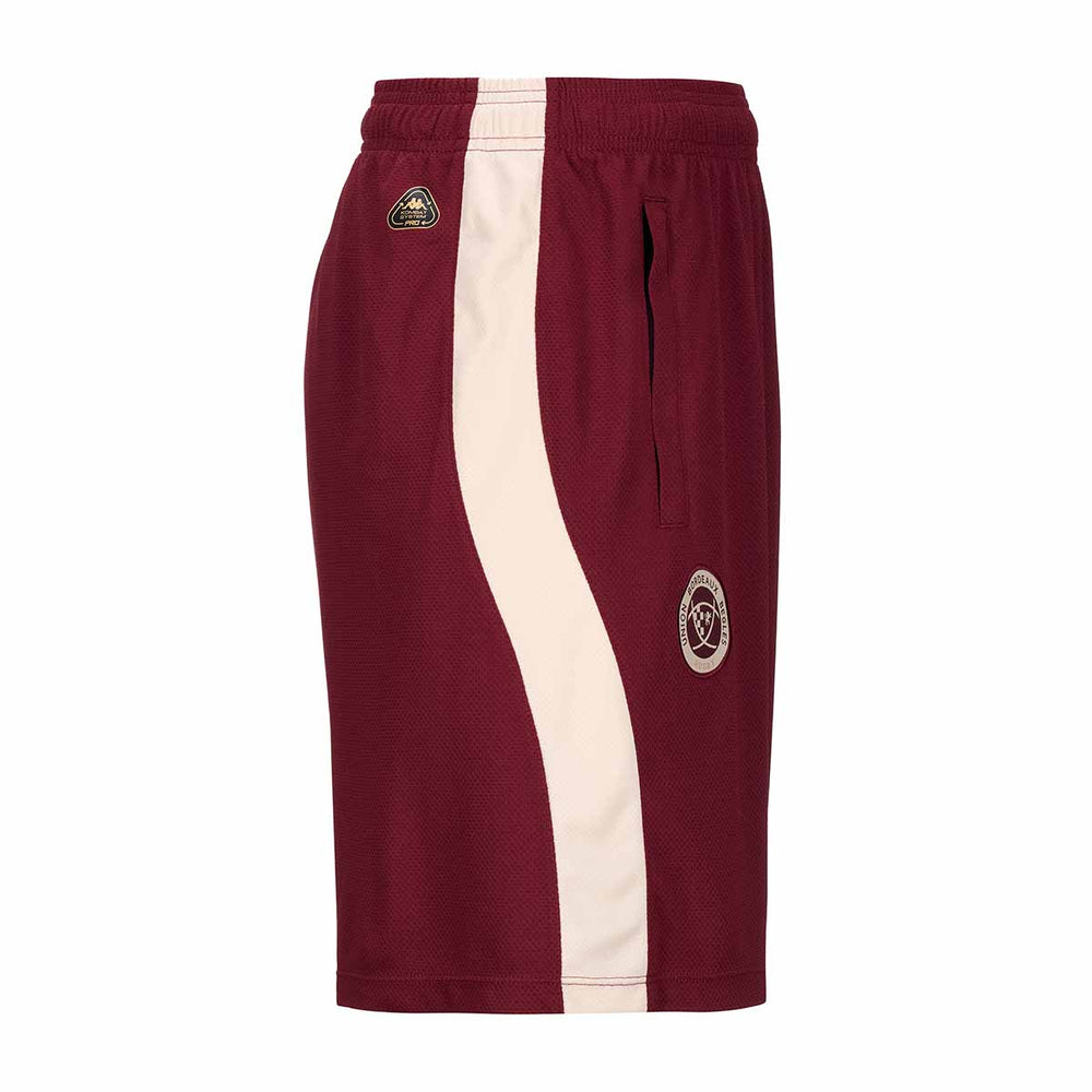Short Ahorazip Pro 8 UBB 24/25 Bordeaux Homme 02