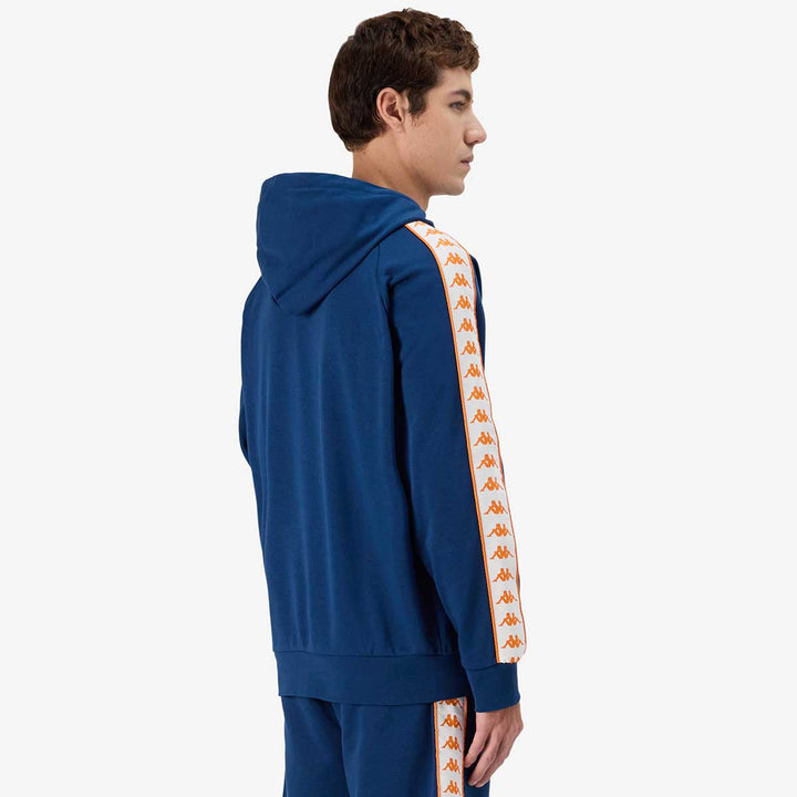 Hoodie 222 Banda Madison Blanc Homme 5