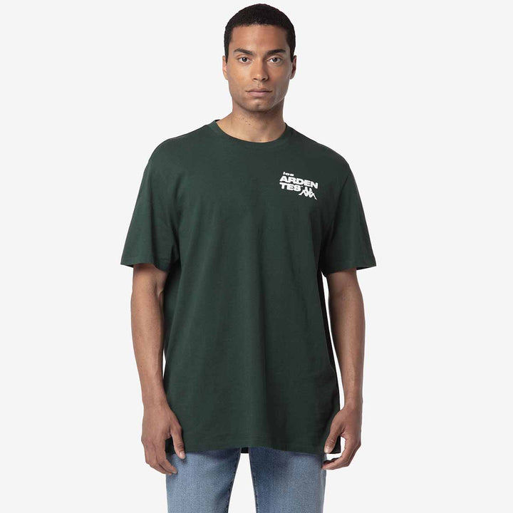T-Shirt Leslie Les Ardentes x Kappa Vert Homme 3