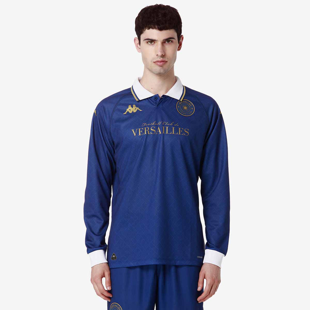 Maillot ML Kombat Home FC Versailles 24/25 Bleu Homme 00