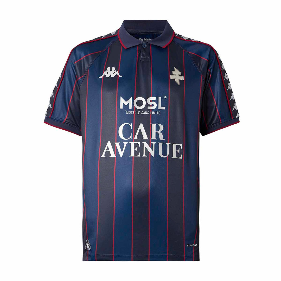 Maillot 222 Banda Kombat Third FC Metz 25/26 Bleu Enfant main