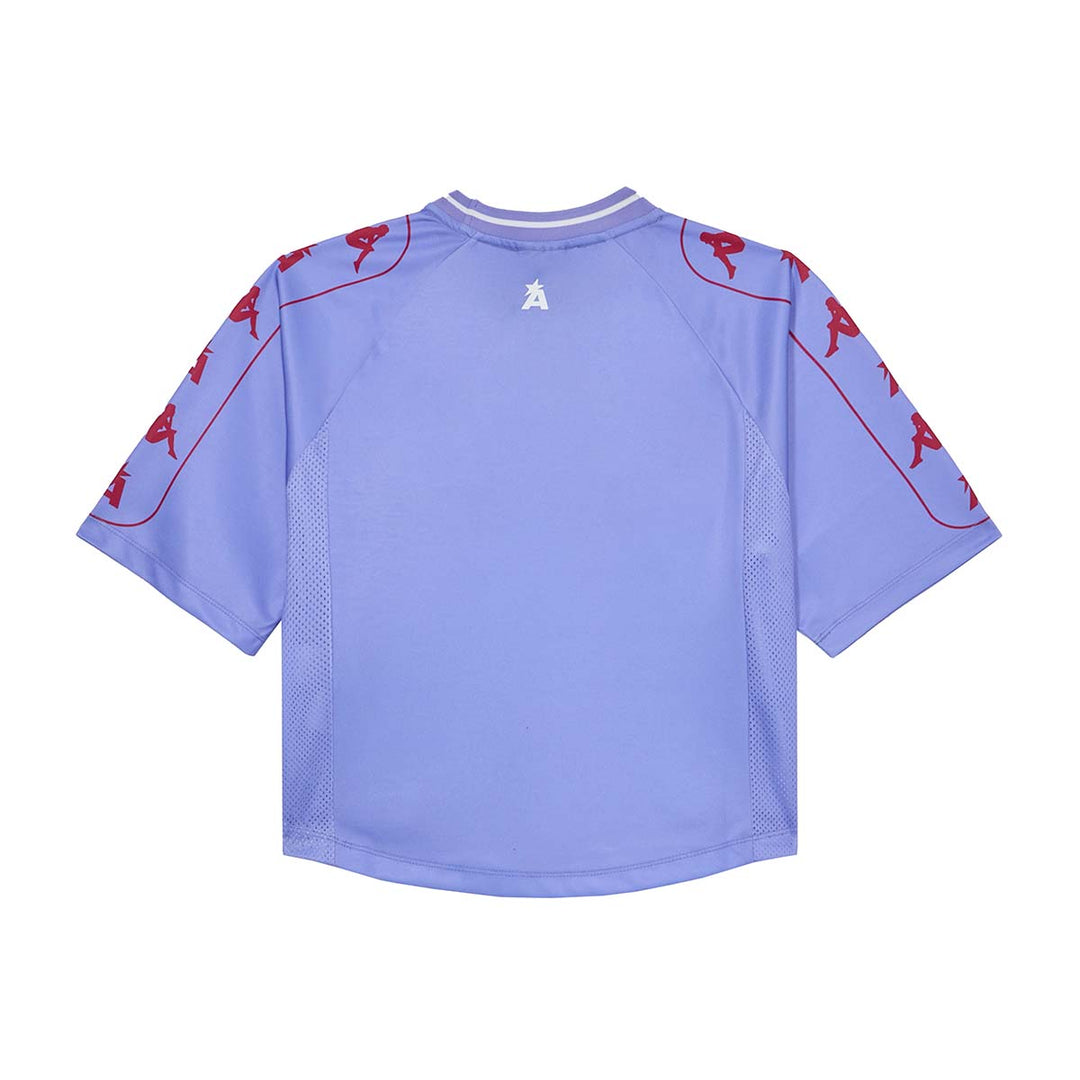 Maillot Karla Les Ardentes X Kappa Violet Femme main