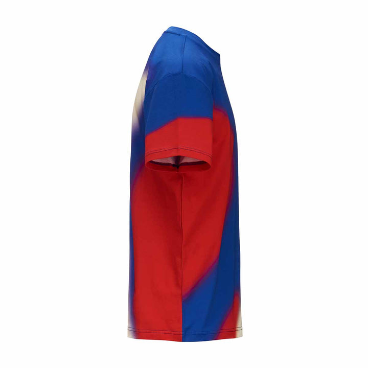 T-shirt 222 Banda Fapo 2 Graphik Bleu Homme 3