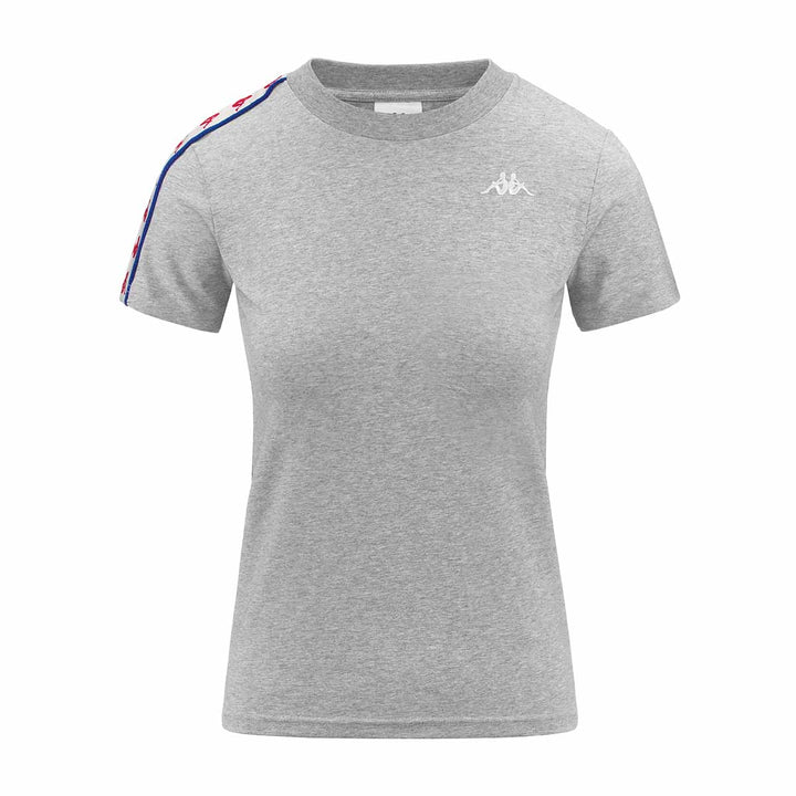 T-shirt 222 Banda Luise Gris Femme 2