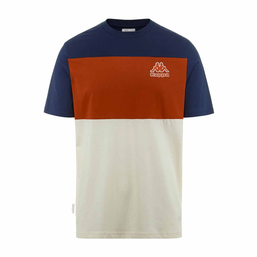 T-Shirt Logo Fizio Blanc Homme main