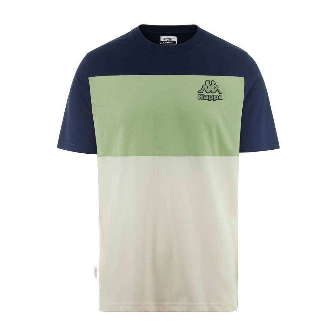 T-Shirt Logo Fizio Blanc Homme main