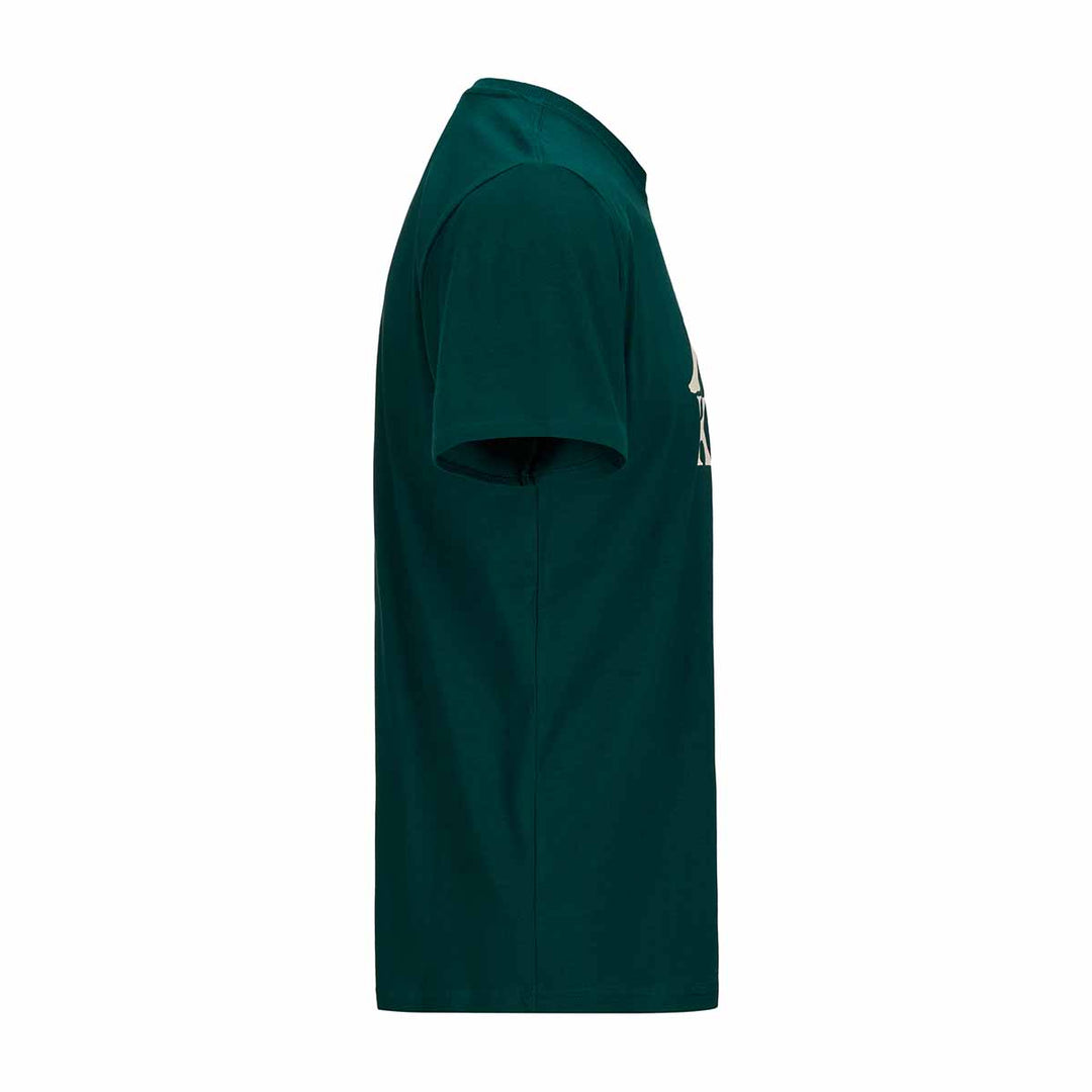 T-shirt Authentic Estessi Organic Vert Homme main