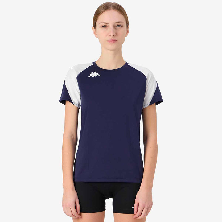 T-Shirt Lareta Bleu Femme 1