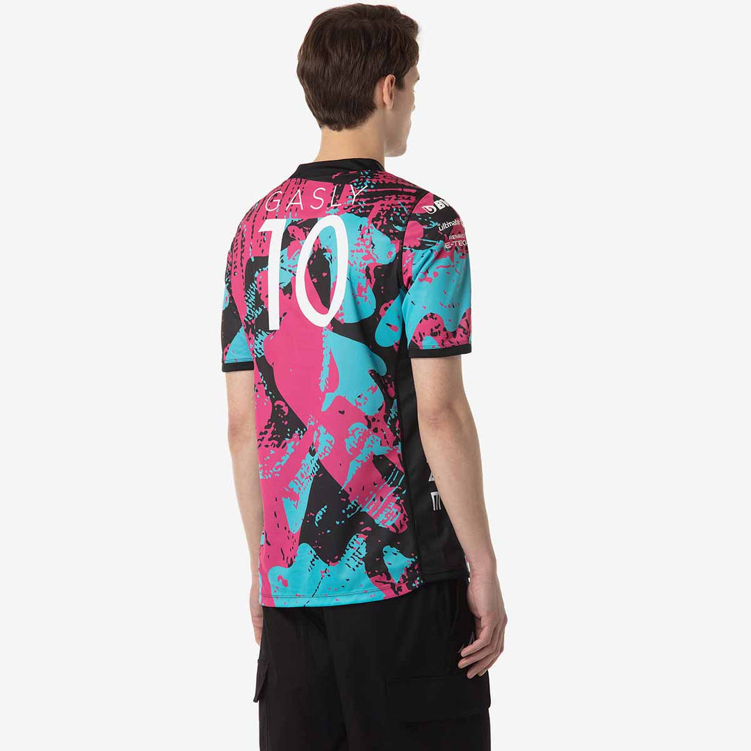 Maillot Kombat Silverstone Gasly BWT Alpine F1 Team 2024 Noir Homme 00