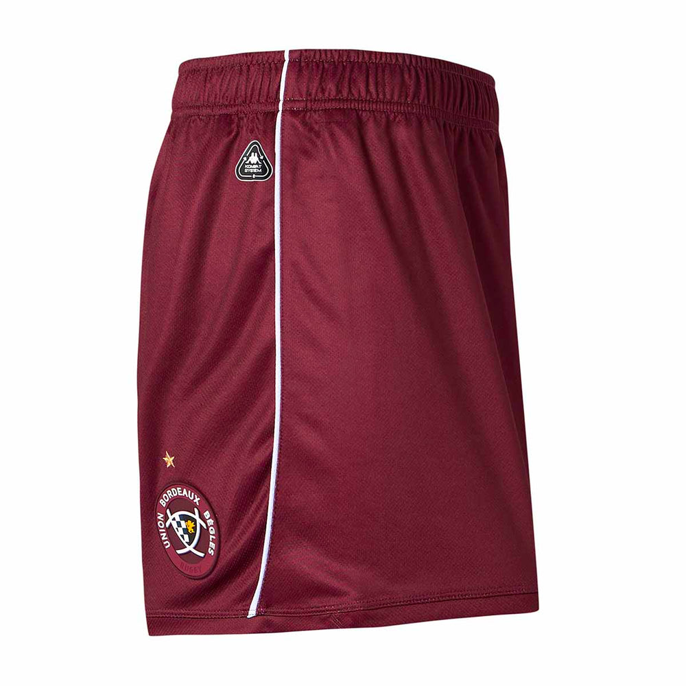 Short Kombat Ryder Home UBB 25/26 Rouge Enfant 02